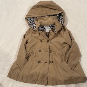 Toddler Tahari Jacket with Remove-able Snap On Hood. Size 4T.